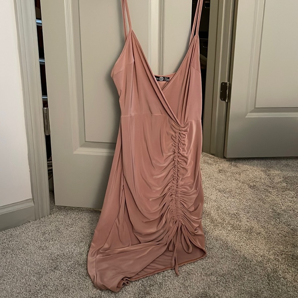 Boohoo Pink Mini Dress